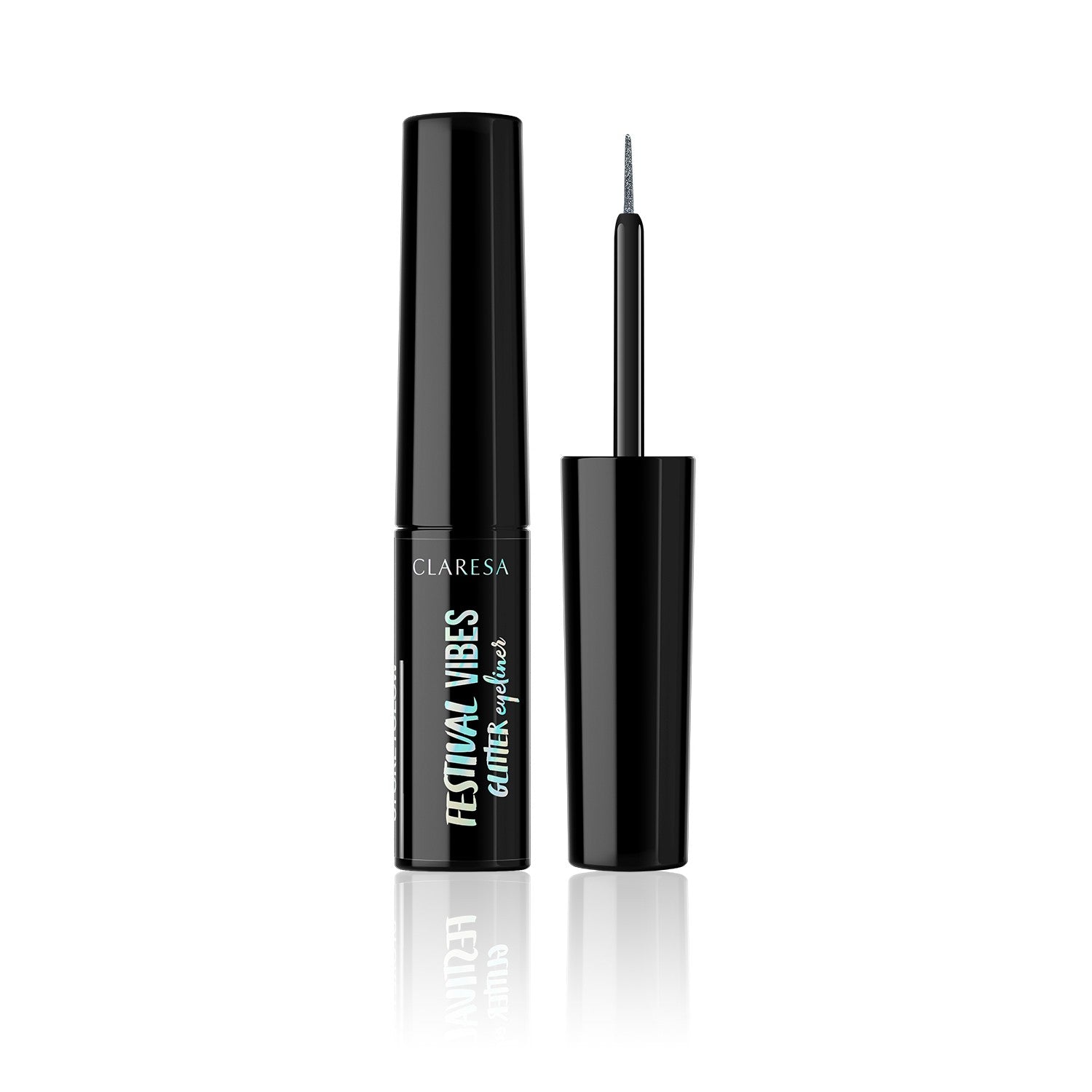 CLARESA Festival Vibes Glitter Eyeliner V.01 Grey Glow 4g | Vaistine1.lt | WestPharmacy.eu