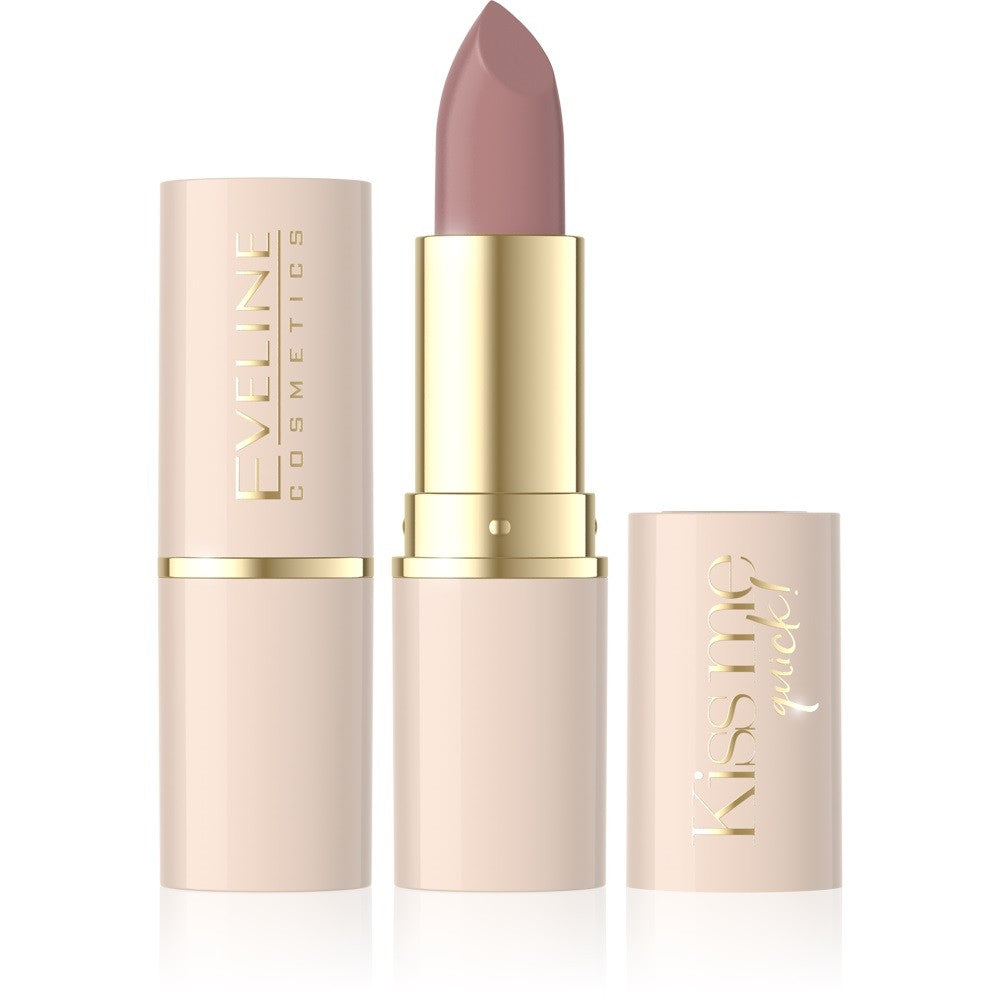 EVELINE Matte Lipstick Kiss Me Quick! No. 01 - 4.2 g | Vaistine1.lt | WestPharmacy.eu