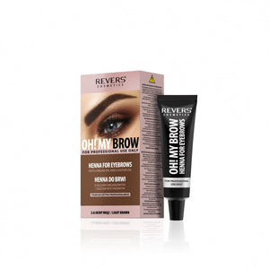 REVERS OH!MY BROW Henna for eyebrows 2.0 light brown - Vaistine1.lt | WestPharmacy.eu