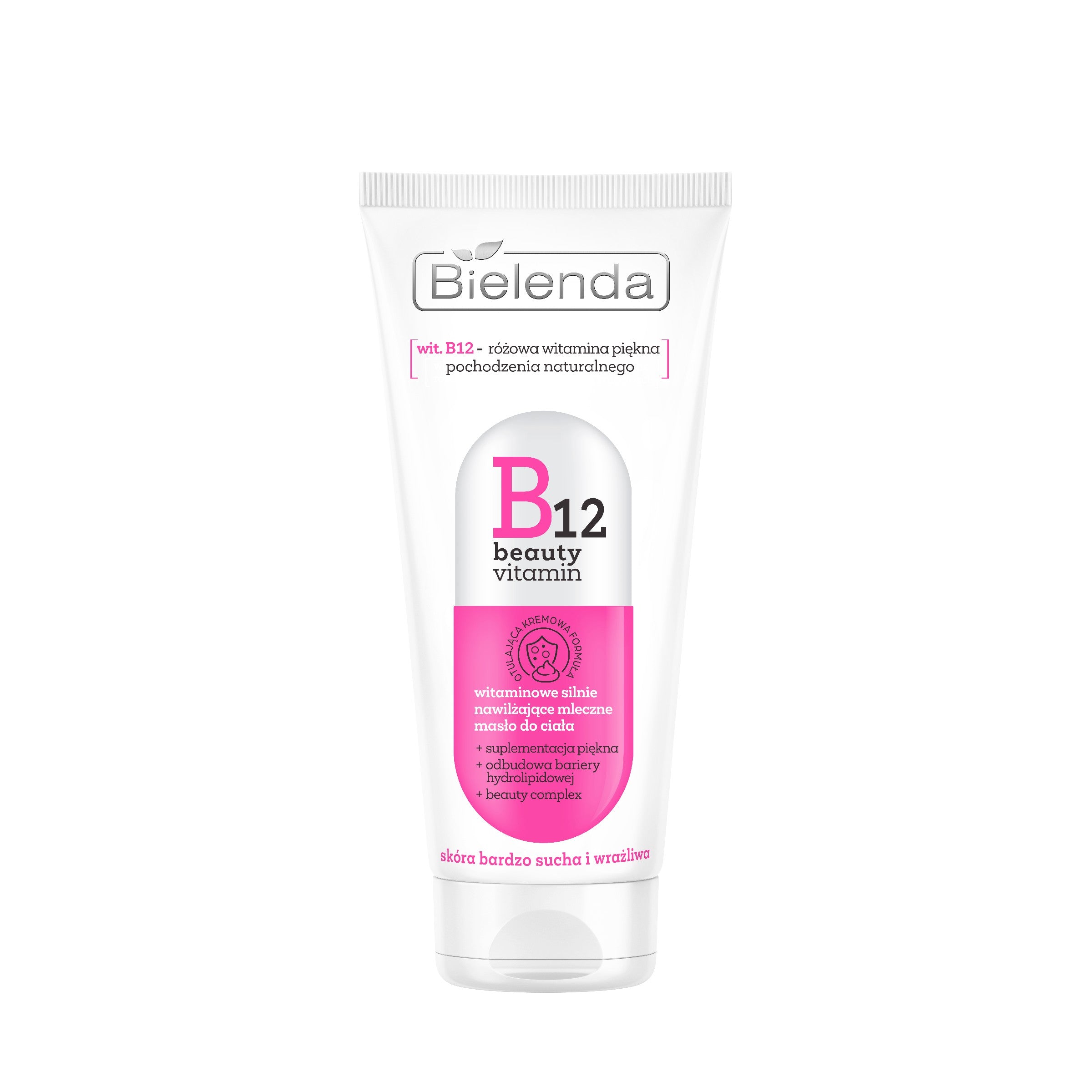 BIELENDA B12 Beauty Vitamin Highly moisturizing milky body butter 200 ml - Vaistine1.lt | WestPharmacy.eu