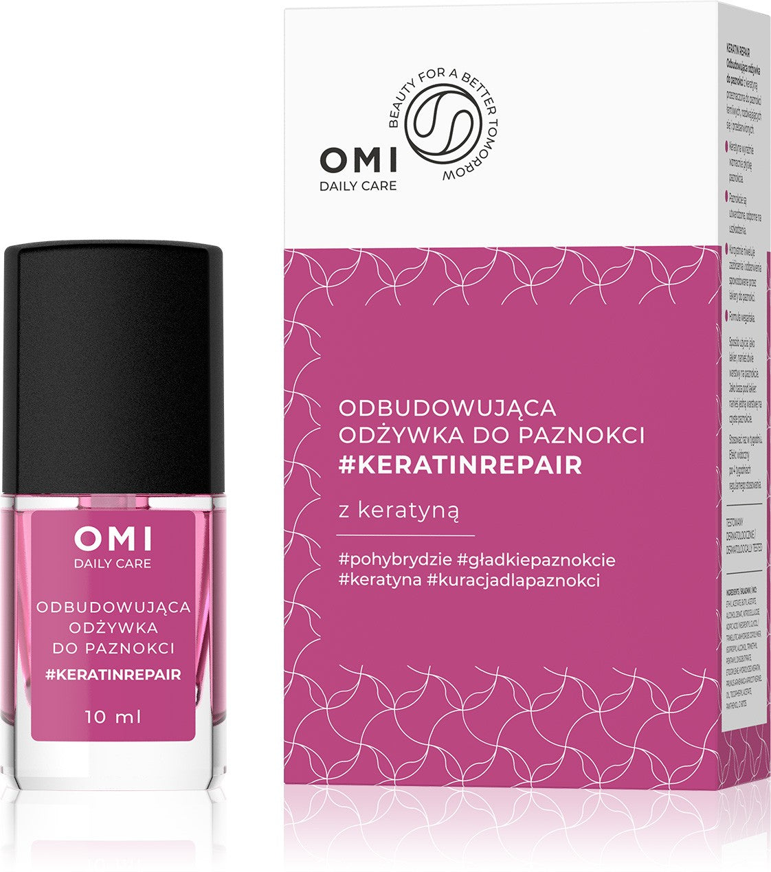 OMI Daily Care Nail Conditioner Repairing #KERATINREPAIR with keratin 10 ml | Vaistine1.lt | WestPharmacy.eu