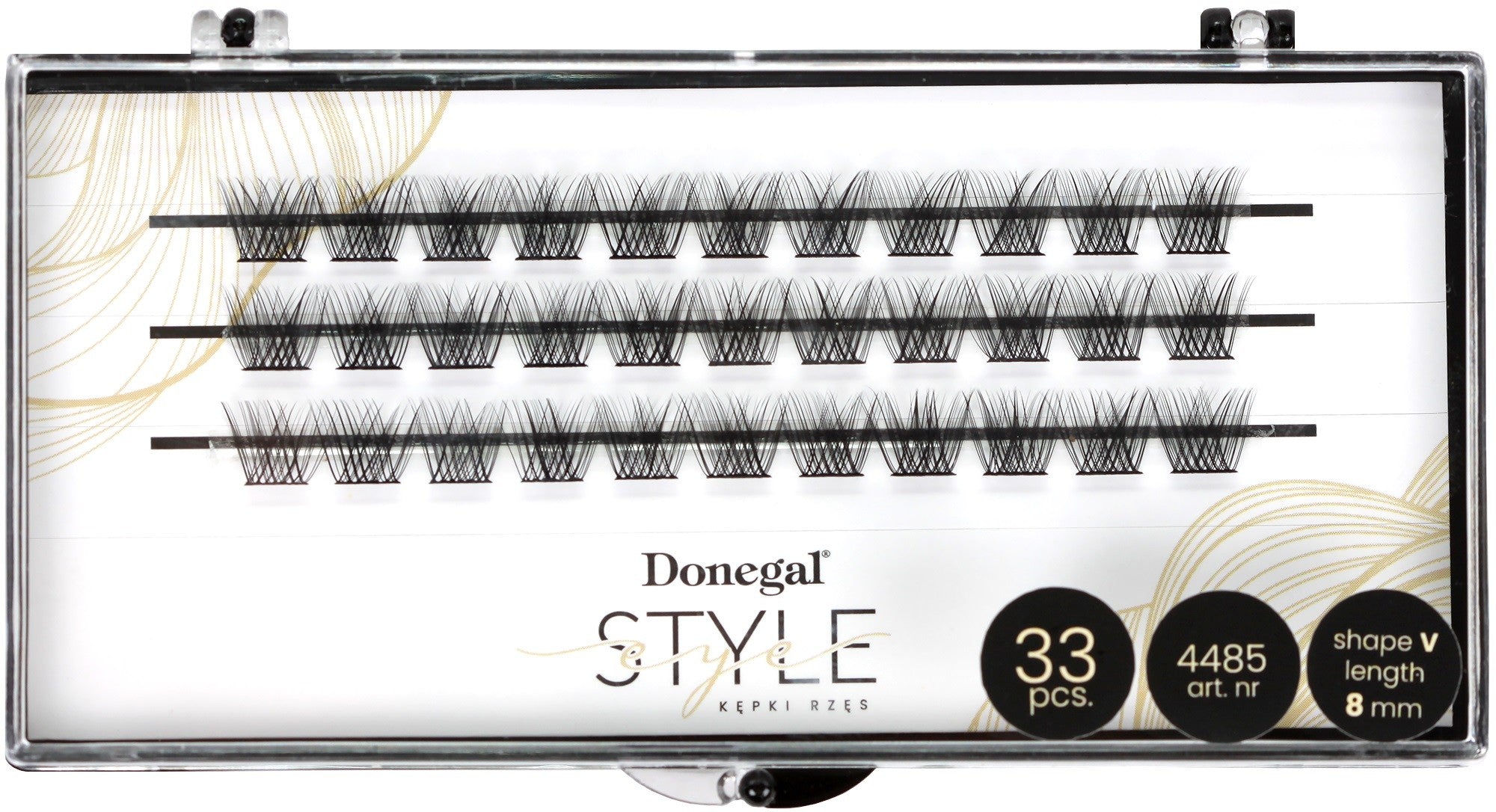 DONEGAL False eyelashes V-Eye -Style 8mm (4485) | Vaistine1.lt | WestPharmacy.eu