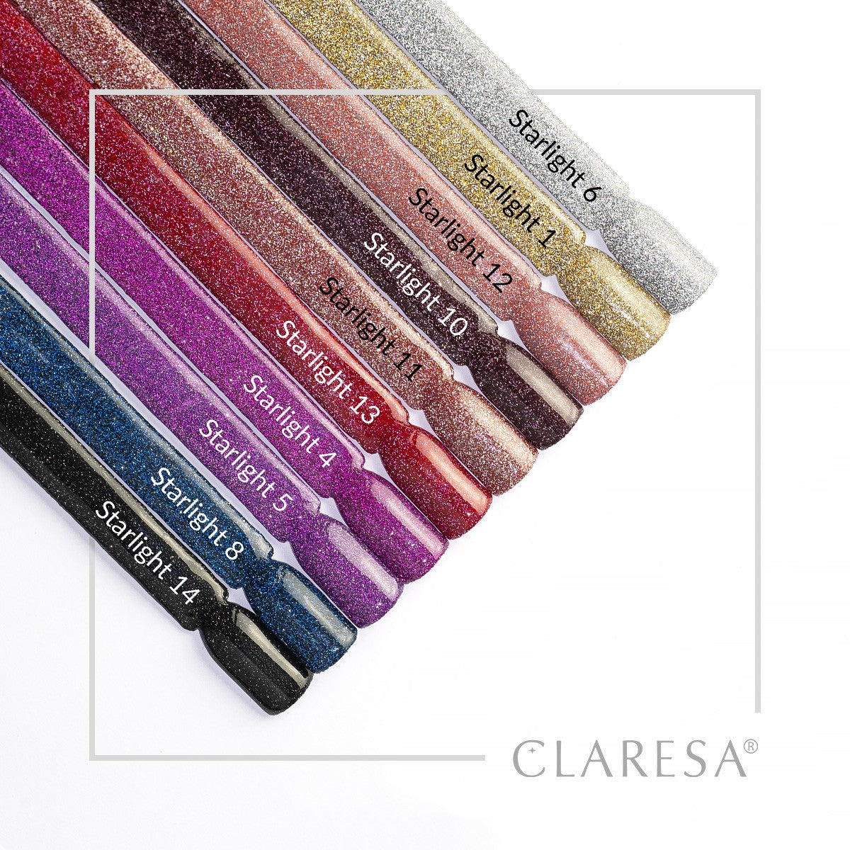 CLARESA Hybrid Lacquer Starlight - 14 5g | Vaistine1.lt | WestPharmacy.eu