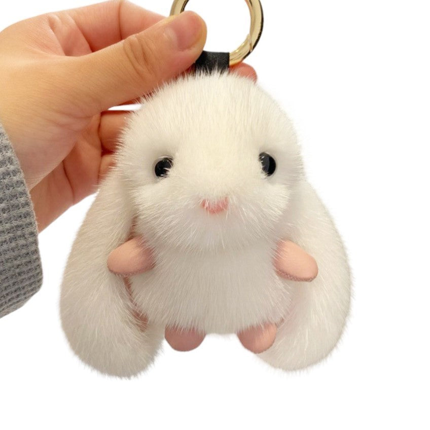 ECARLA Keychain BRL340B - White fluffy bunny | Vaistine1.lt | WestPharmacy.eu