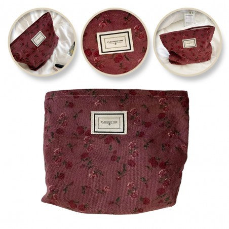 ECARLA Cosmetic Bag KS118 Maroon. - Vaistine1.lt | WestPharmacy.eu