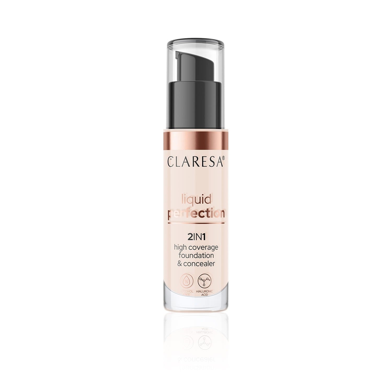 CLARESA Liquid Perfect 2-in-1 Concealer and Covering Primer No. 101 34g - Vaistine1.lt | WestPharmacy.eu