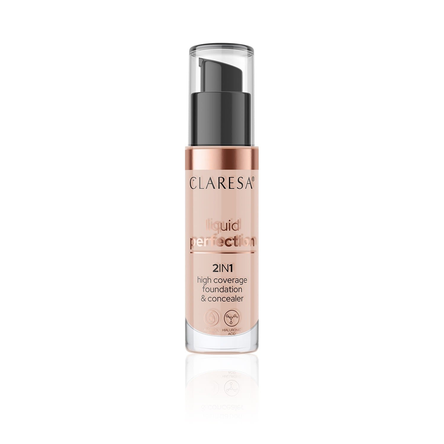 CLARESA Liquid Perfect 2-in-1 Concealer and Covering Primer No. 104 34g - Vaistine1.lt | WestPharmacy.eu