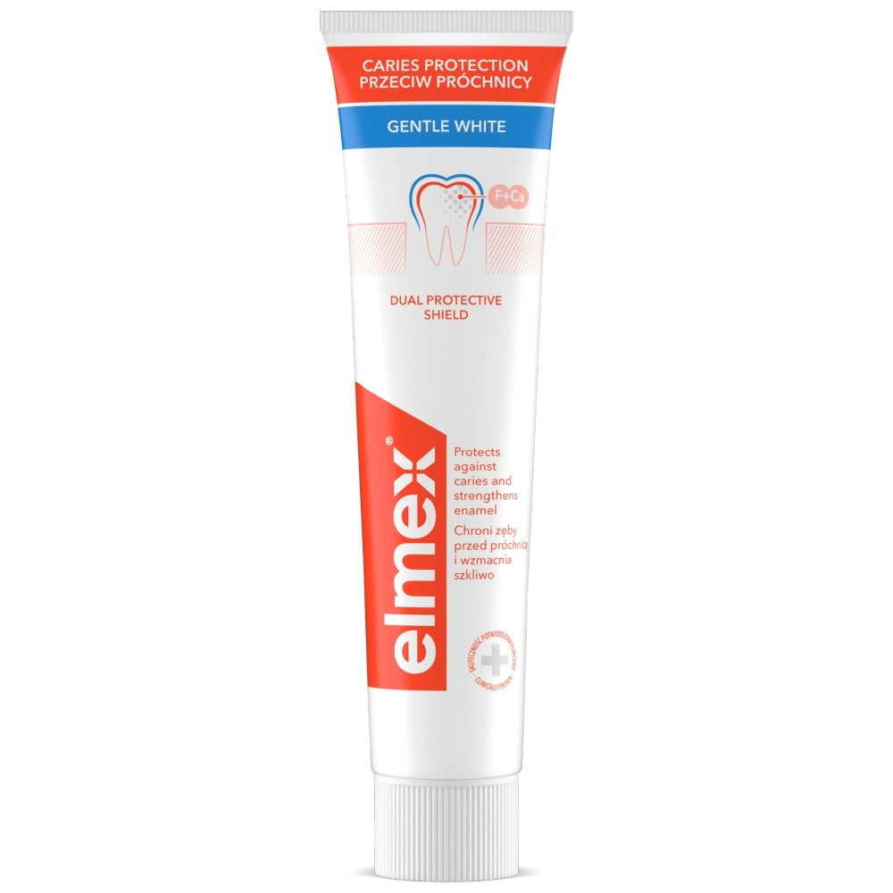 Elmex dantų pasta karieso apsaugai balinimui 75ml - Dantų higiena