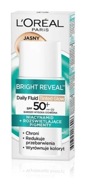 LOREAL Bright Reveal Tinted Face Fluid SPF50+ - Vaistine1.lt | WestPharmacy.eu