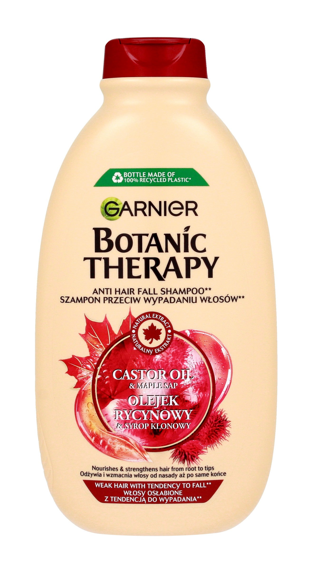 Garnier Botanic Therapy Castor Oil and Almond Shampoo for weakened and brittle hair 400ml | Vaistine1.lt | WestPharmacy.eu
