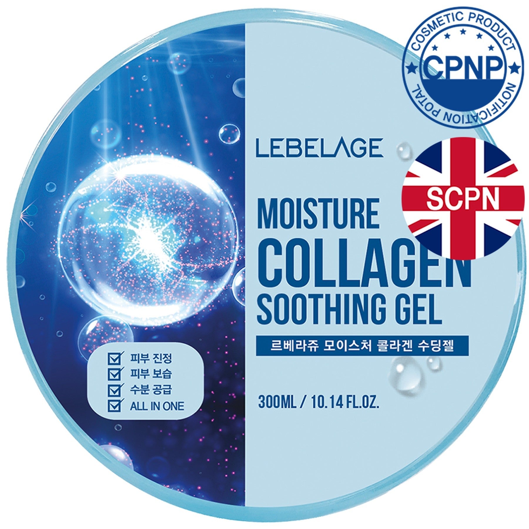 LEBELAGE Collagen Purity 100% face and body gel 300 ml - Vaistine1.lt | WestPharmacy.eu