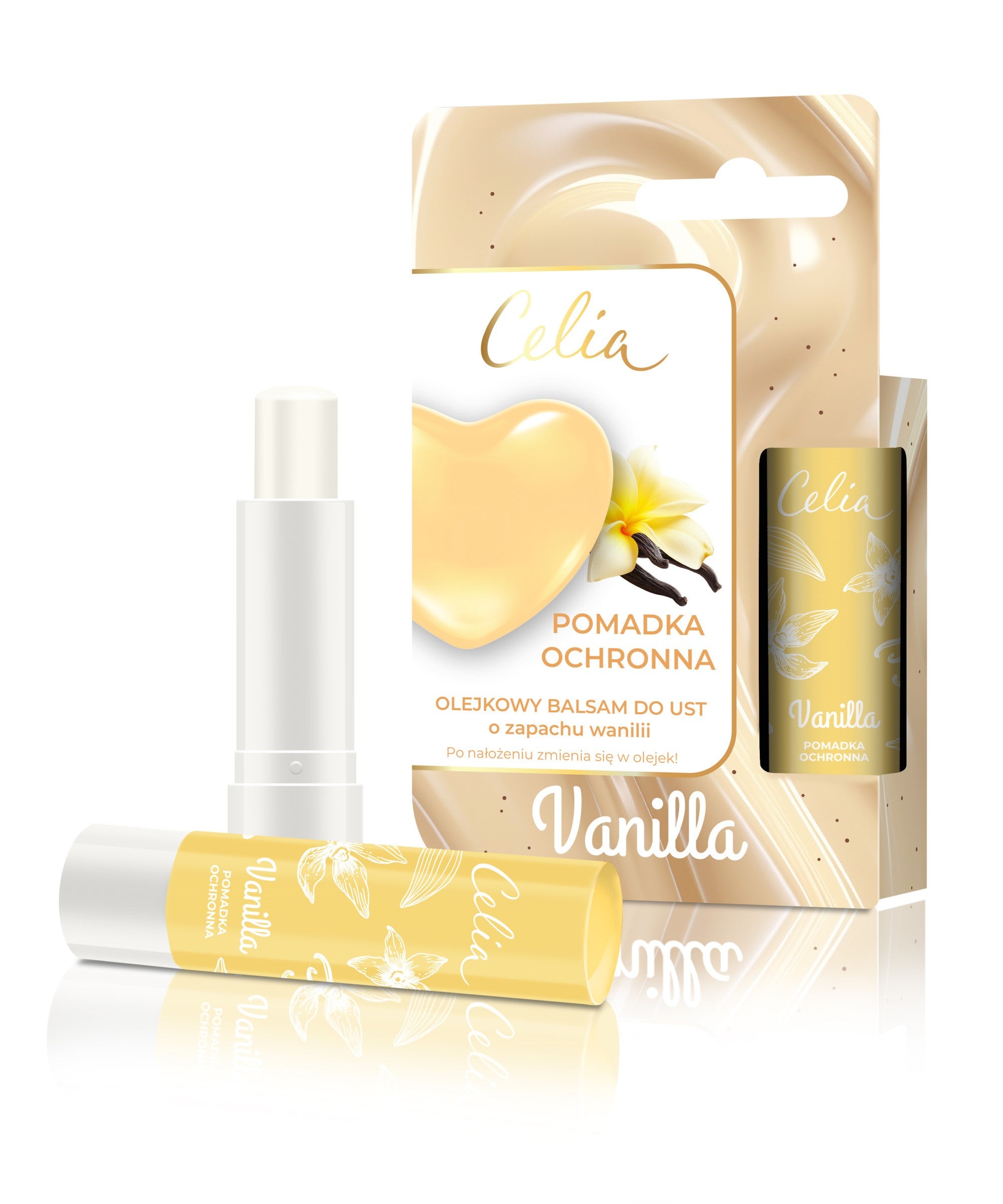 CELIA Oil Lip Balm - Vanilla 4 g - Vaistine1.lt | WestPharmacy.eu