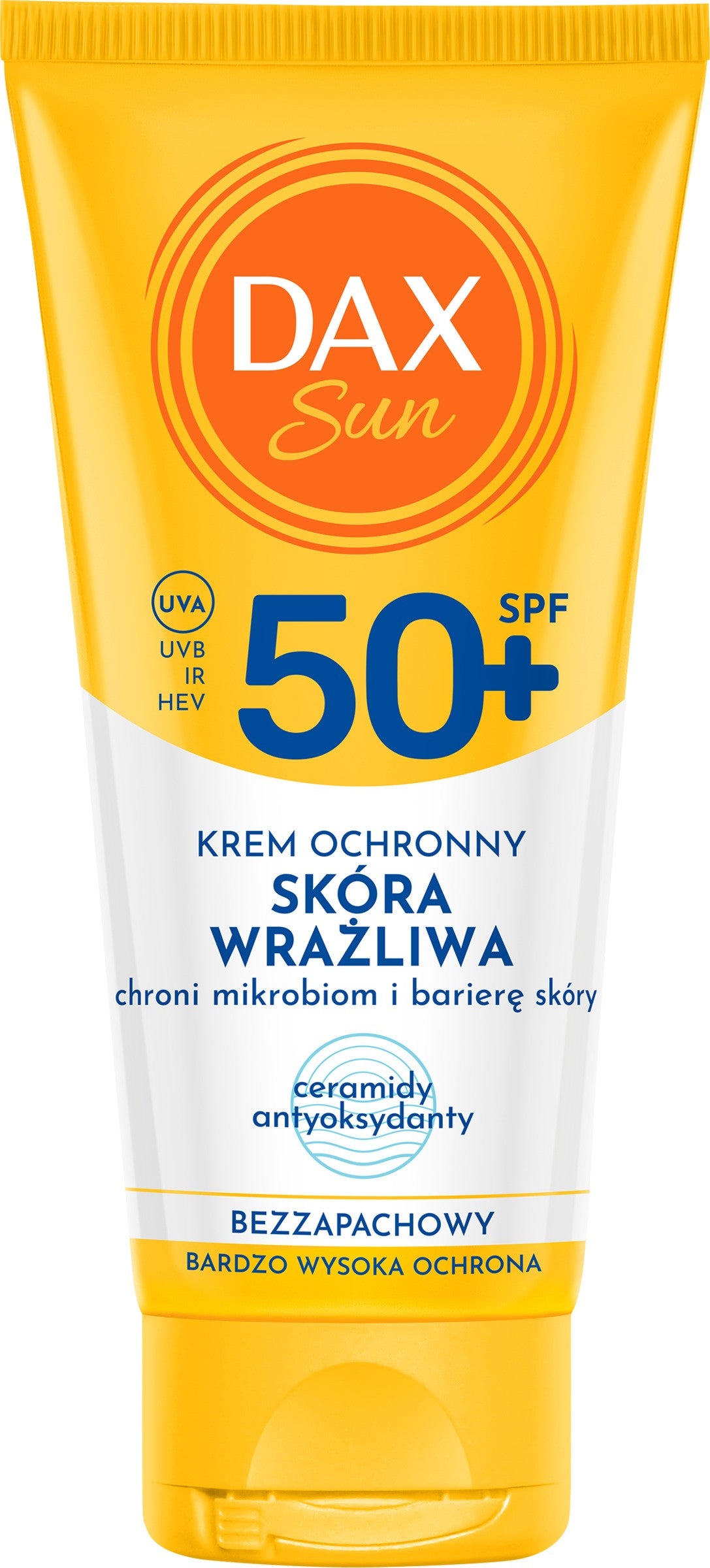 DAX Sun Protective Face Cream for sensitive skin SPF 50+ Ceramides 50 ml - Vaistine1.lt | WestPharmacy.eu