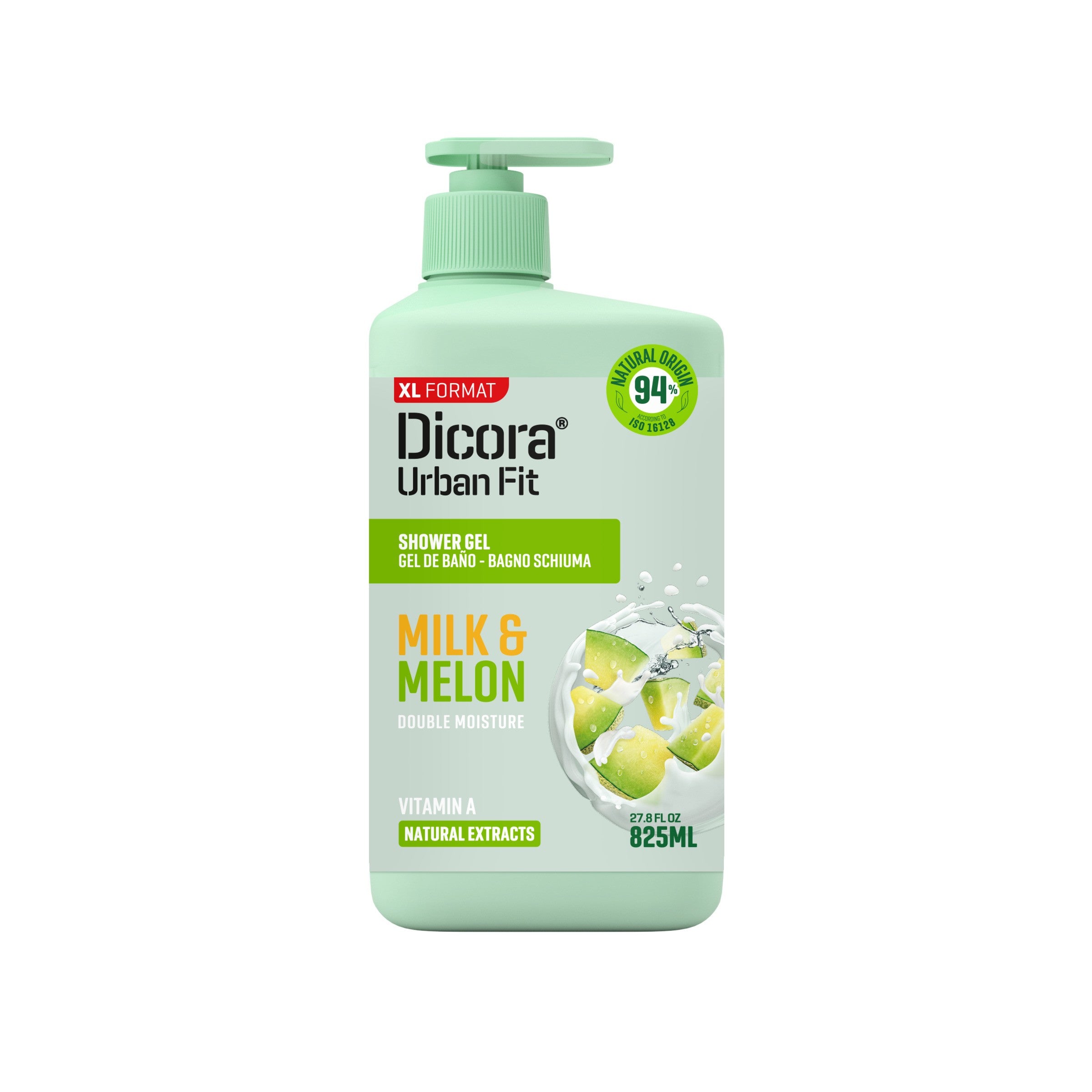 DICORA Milk and Melon Shower Gel 825 ml - Vaistine1.lt | WestPharmacy.eu