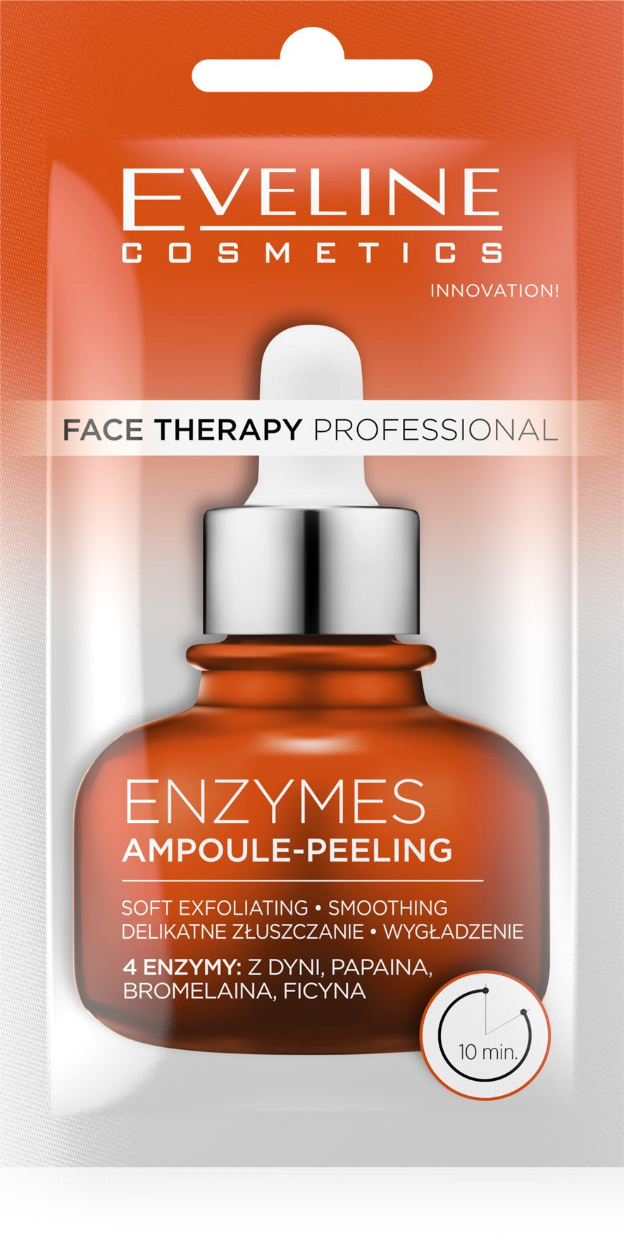 EVELINE Face Therapy Professional Mask-ampoule gently exfoliating with 4 enzymes 8 ml - Vaistine1.lt | WestPharmacy.eu