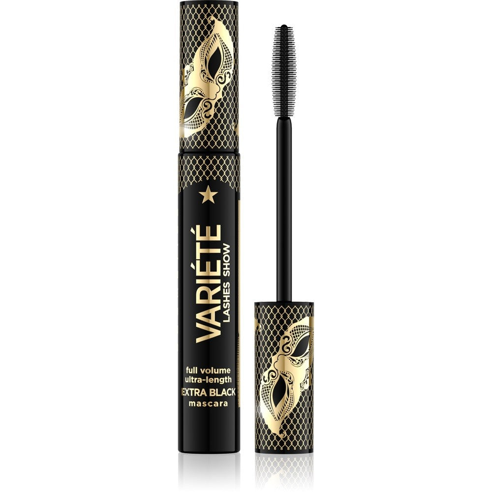 EVELINE Variete Lashes Volumizing and Lengthening Mascara - extra black 10 ml - Vaistine1.lt | WestPharmacy.eu