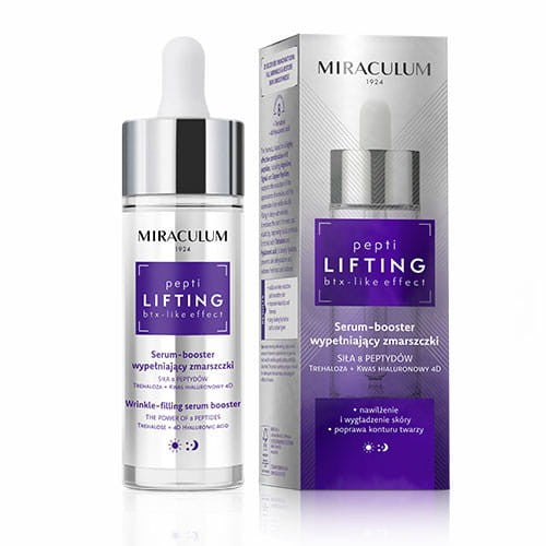 MIRACULUM Pepti Lifting Wrinkle-Filling Serum-Booster for day and night 30 ml - Vaistine1.lt | WestPharmacy.eu