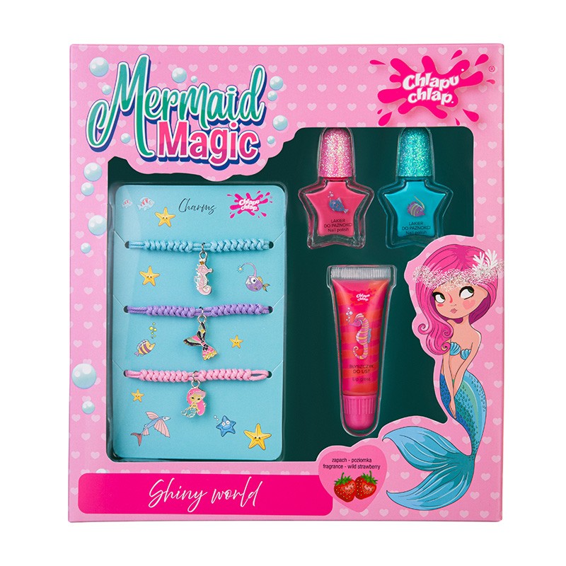 CHLAPU CHLAP Mermaid Magic baby set with bracelets, nail polish and glitter - Vaistine1.lt | WestPharmacy.eu