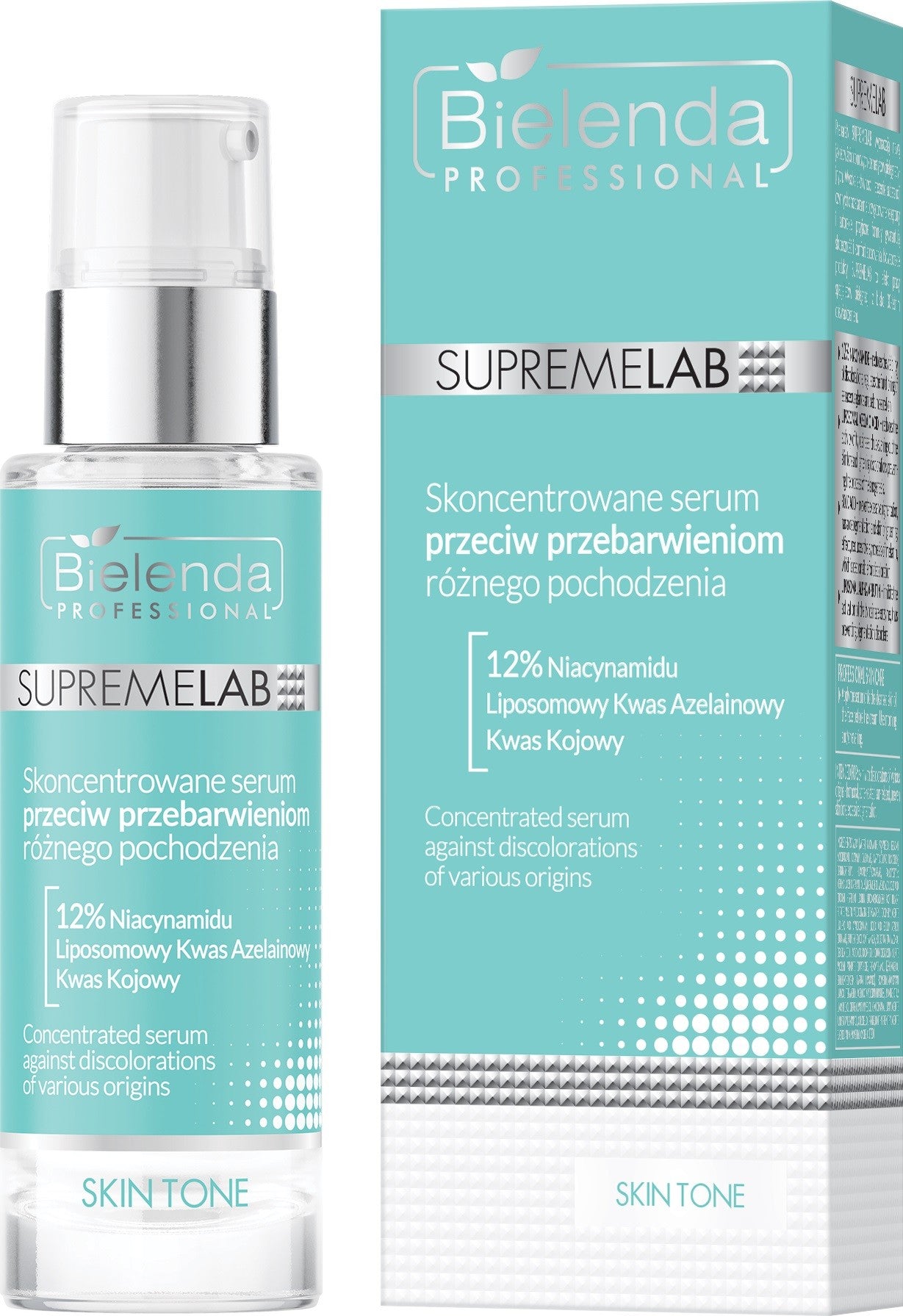 BIELENDA PROFESSIONAL Supremelab Skin Tone Concentrated Serum Against Discoloration of Various Origins 30 ml - Vaistine1.lt | WestPharmacy.eu