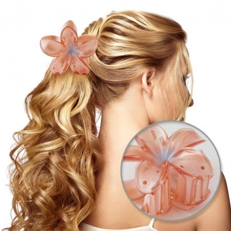 ECARLA Hair Buckle XL Flower Ombre Orange SP397POM - Vaistine1.lt | WestPharmacy.eu