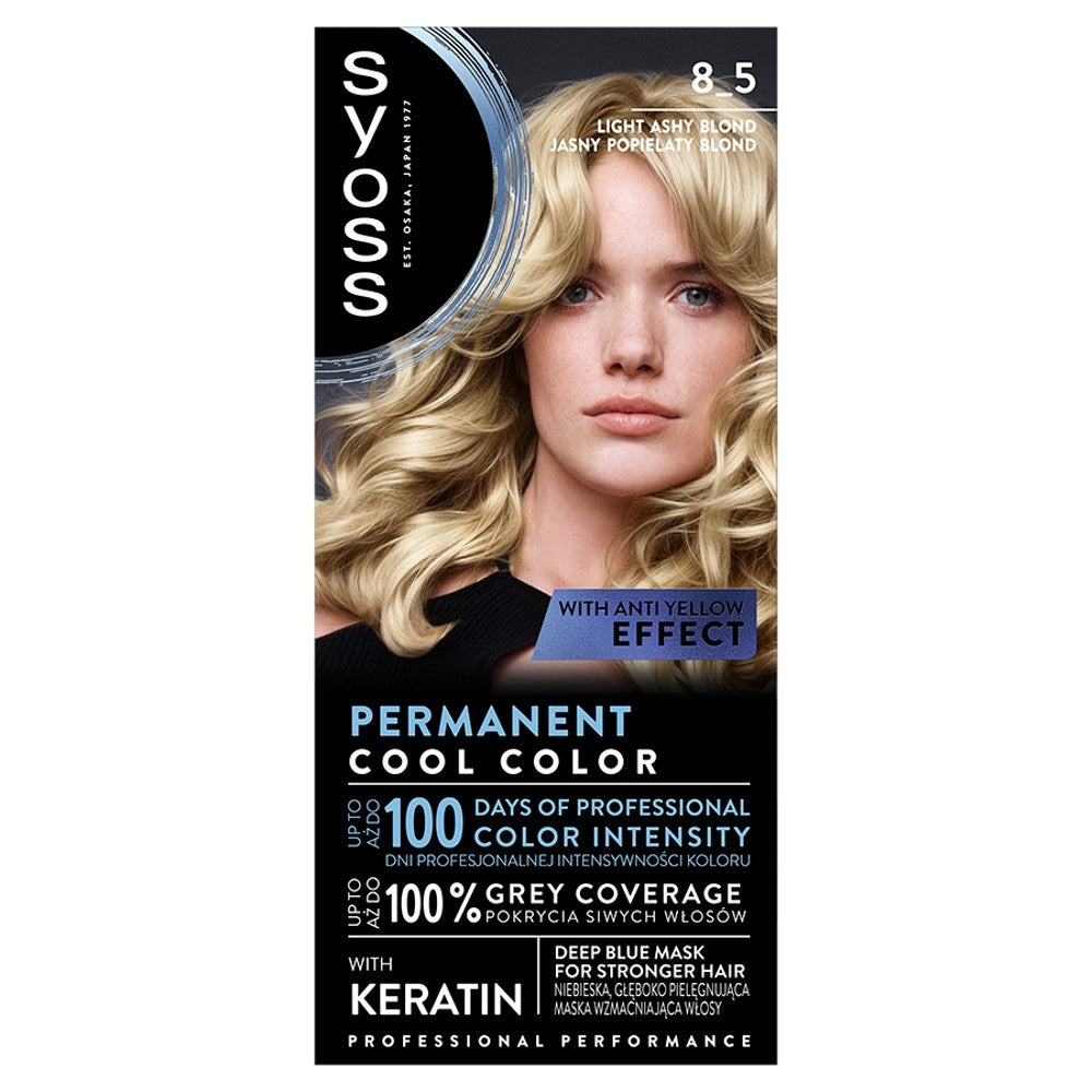 Schwarzkopf Syoss Hair Color Very Light Blonde No. 8-5 1pc. | Vaistine1.lt | WestPharmacy.eu