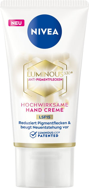 NIVEA LUMINOUS630® Antipigmentation Hand Cream 50 ml - Vaistine1.lt | WestPharmacy.eu