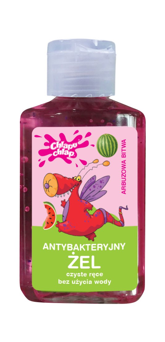 CHLAPU CHLAP Antibacterial Hand Gel - Watermelon Battle 60 ml. - Vaistine1.lt | WestPharmacy.eu