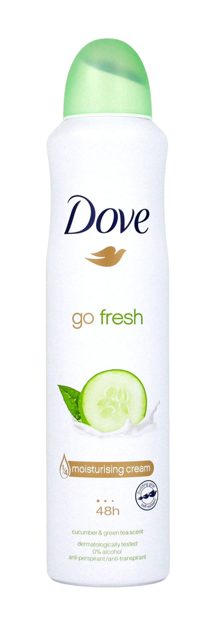 DOVE Go Fresh Cucumber & Green Tea Deodorant antiperspirant for women spray 250 ml. - Vaistine1.lt | WestPharmacy.eu