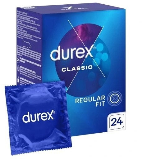DUREX Classic Classic condoms 24 pcs. - Vaistine1.lt | WestPharmacy.eu