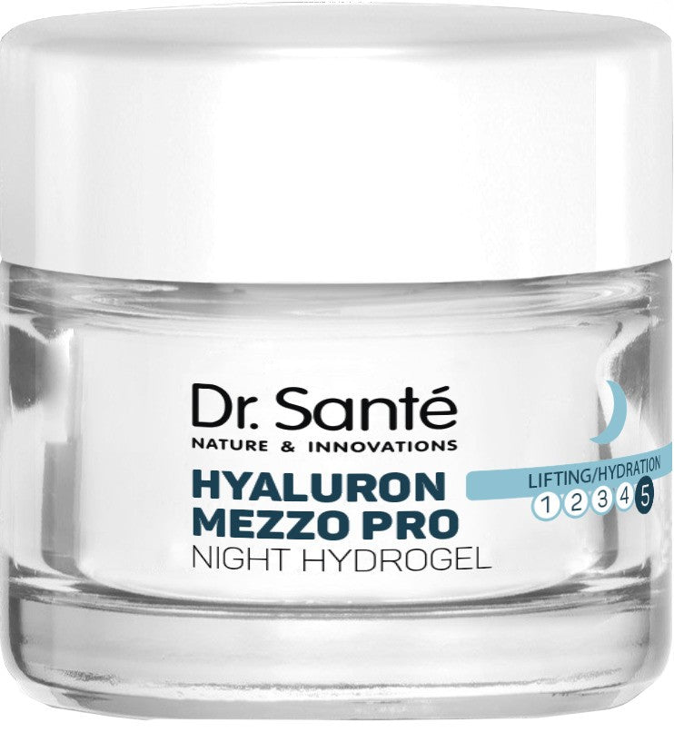 DR.SANTE Hyaluron Mezzo Pro Night Cream-Gel 50 ml | Vaistine1.lt | WestPharmacy.eu
