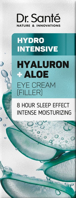 DR.SANTE Hydro Intensive Intensively Moisturizing Eye Cream Hyaluron+Aloe 15 ml | Vaistine1.lt | WestPharmacy.eu