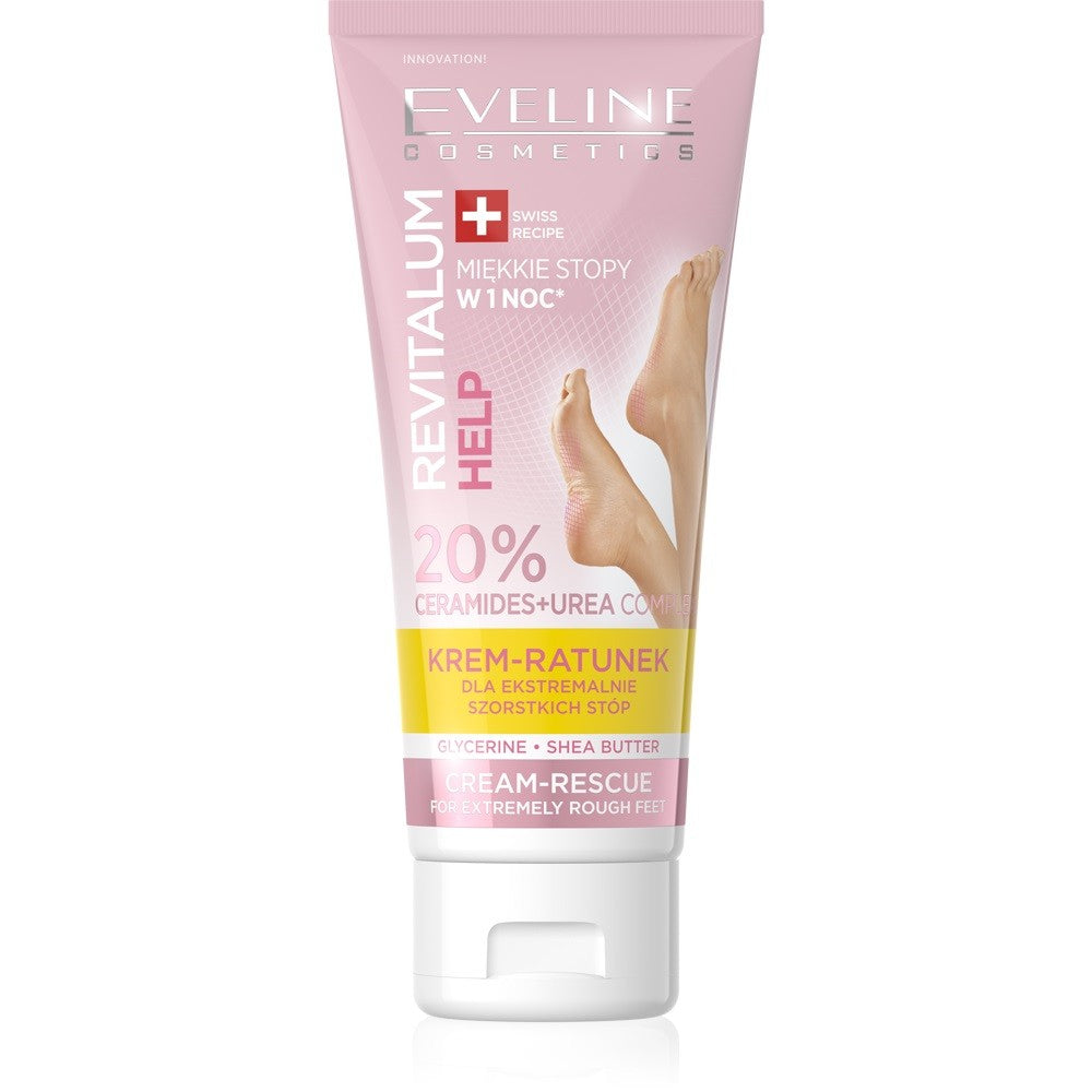 EVELINE Revitalum Help Cream-Rescue for extremely rough feet 75 ml - Vaistine1.lt | WestPharmacy.eu