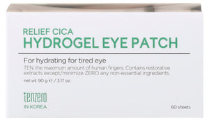TENZERO CICA Hydrogel Eye Patches, 60 pcs. | Vaistine1.lt | WestPharmacy.eu