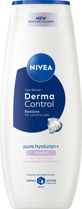 NIVEA Derma Control Restore Shower Gel 500 ml - Vaistine1.lt | WestPharmacy.eu