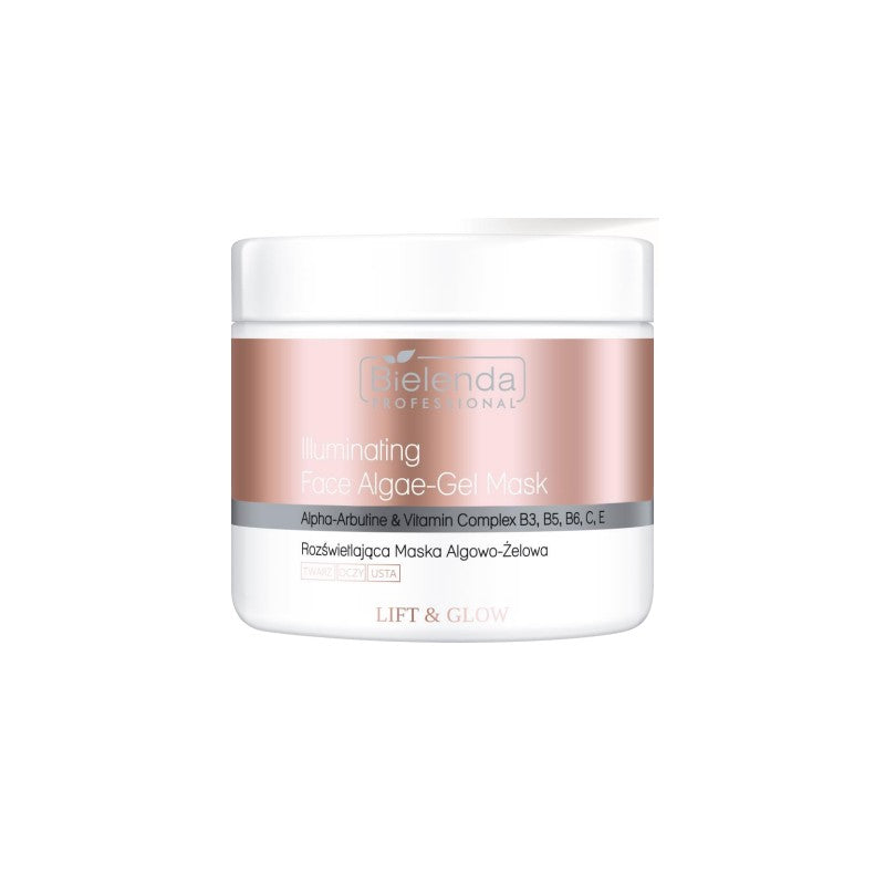 BIELENDA PROFESSIONAL Lift&Glow Brightening algae gel face mask 190 g | Vaistine1.lt | WestPharmacy.eu