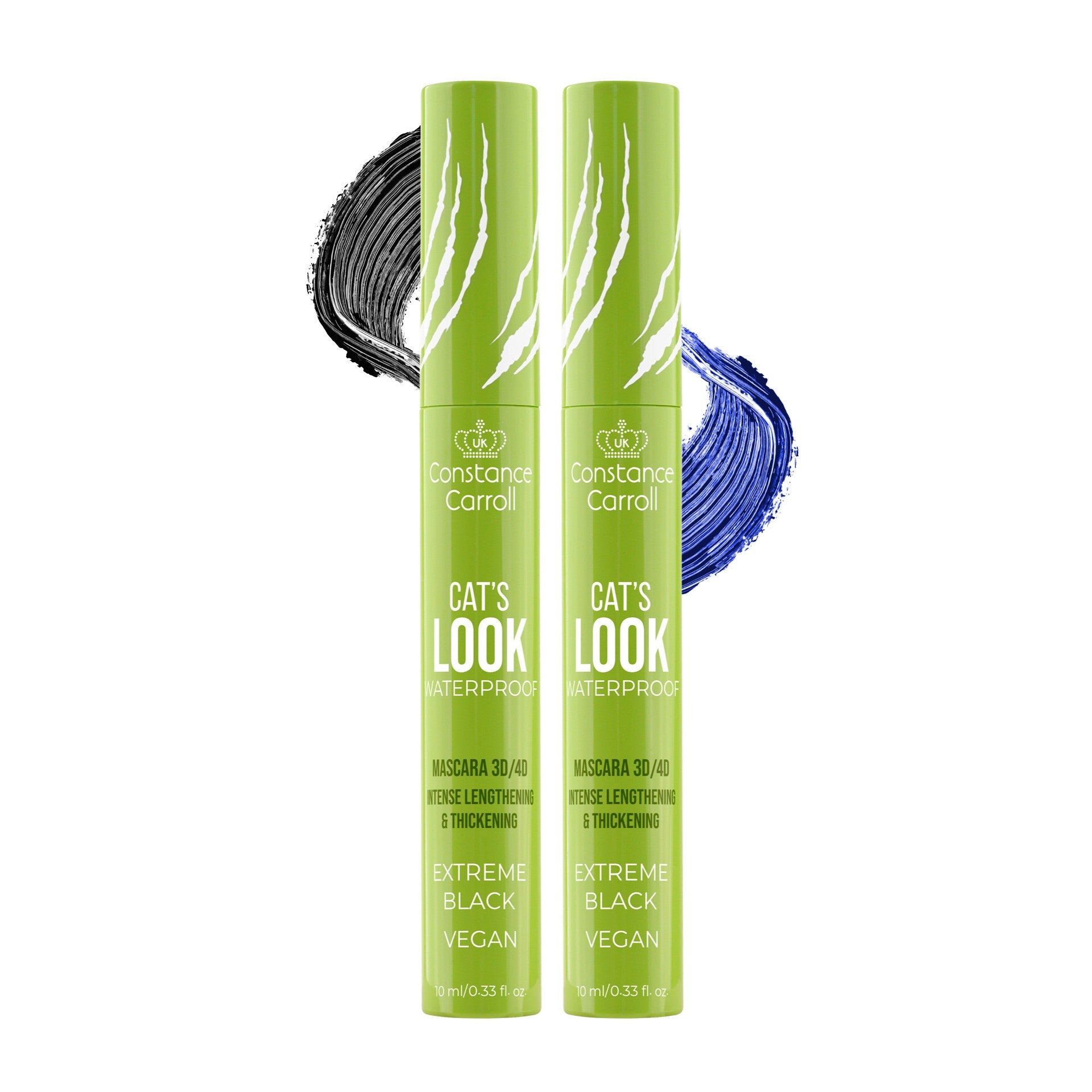 CONSTANCE CARROLL Duopak Cat's Look Mascara Black + Blue | Vaistine1.lt | WestPharmacy.eu