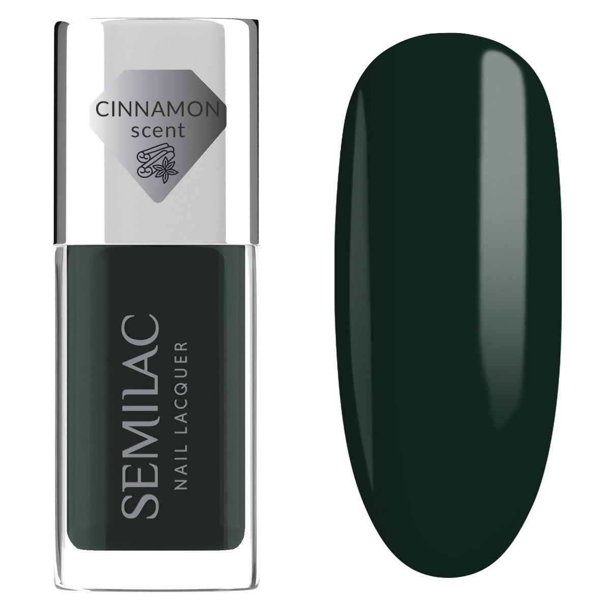 SEMILAC Classic Nail Polish 114 Bottle Green 9 ml | Vaistine1.lt | WestPharmacy.eu