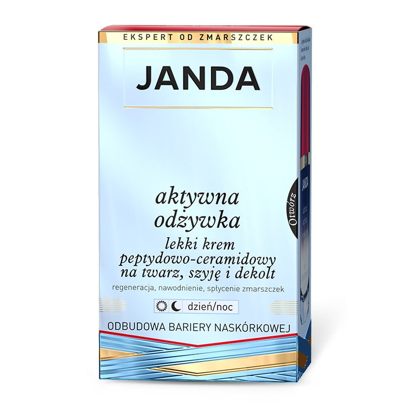 JANDA Active Conditioner Light peptide and ceramide cream for the face, neck, and décolleté 50 ml | Vaistine1.lt | WestPharmacy.eu