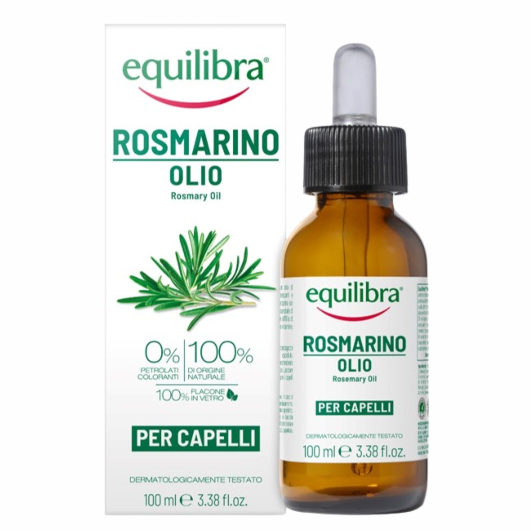EQUILIBRA Rosemary Rosemary oil for scalp and hair 100 ml | Vaistine1.lt | WestPharmacy.eu