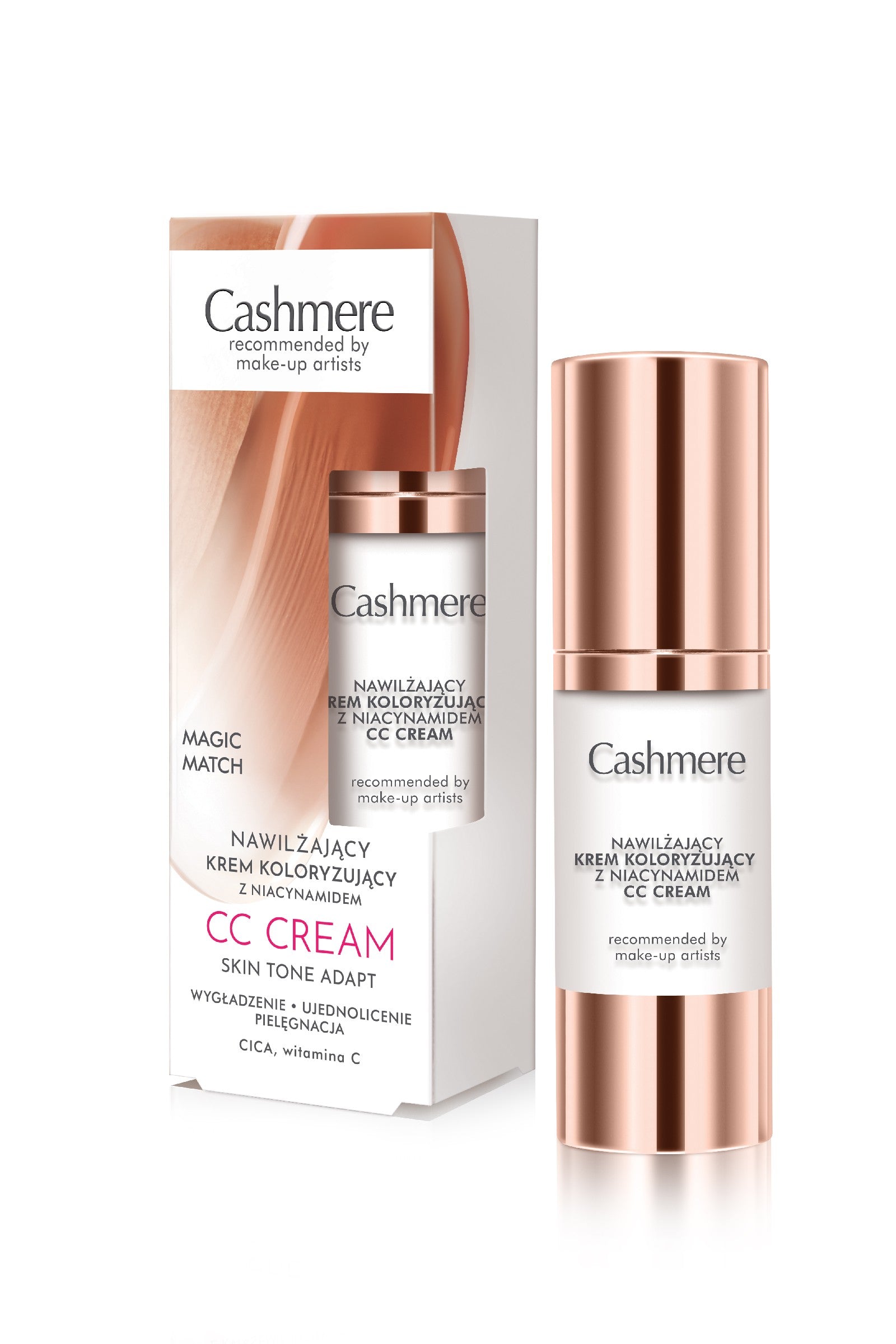 CASHMERE CC Moisturizing Tinted Cream with Niacinamide Magic Match | Vaistine1.lt | WestPharmacy.eu