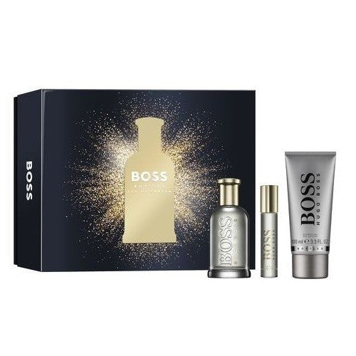 HUGO BOSS Bottled Gift Set for Men (Eau de Parfum 100ml + Eau de Parfum 10ml + Shower Gel 100ml) | Vaistine1.lt | WestPharmacy.eu