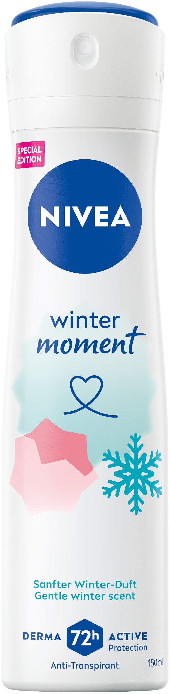NIVEA Winter Moment Antiperspirant Spray 150 ml | Vaistine1.lt | WestPharmacy.eu