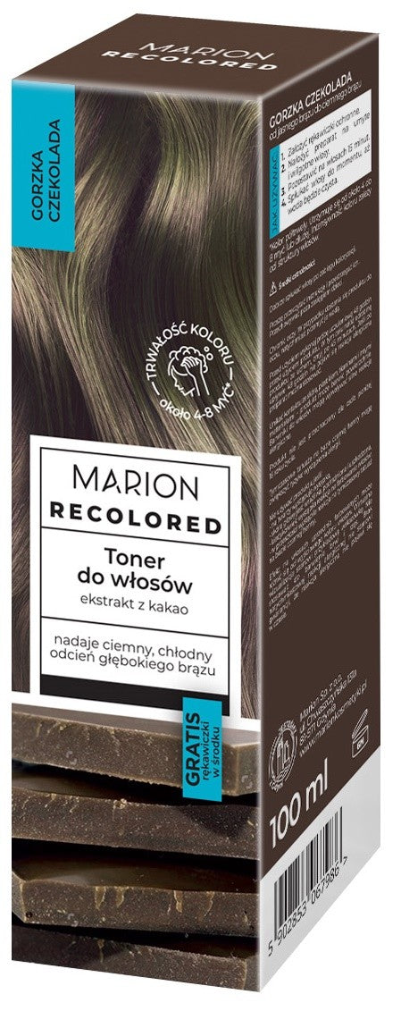 MARION Recolored Hair Toner Dark Chocolate 100 ml | Vaistine1.lt | WestPharmacy.eu
