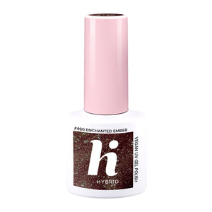 HI HYBRID Frosted Fairytale Hybrid Nail Polish 490 Enchanted Ember 5 ml | Vaistine1.lt | WestPharmacy.eu