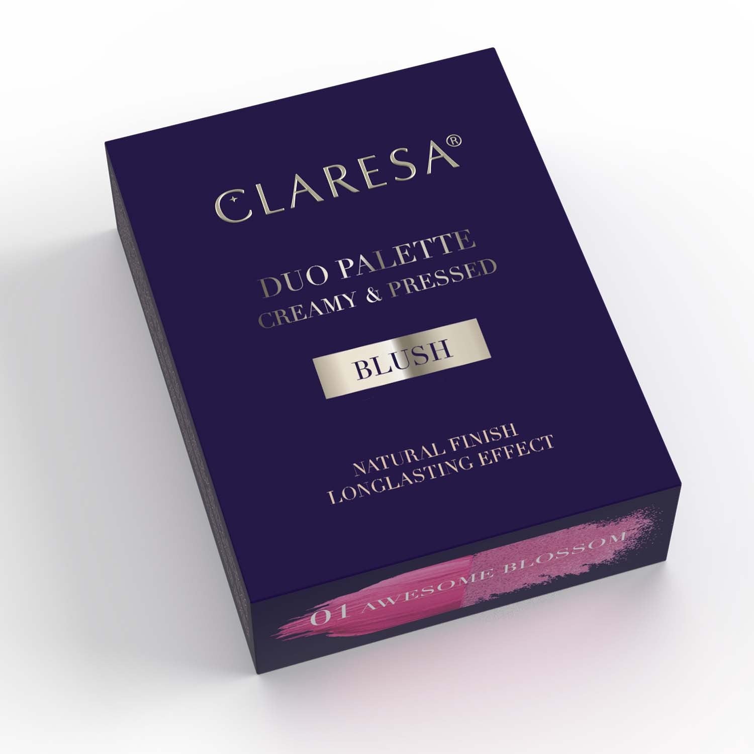 CLARESA Kreminė pudros kontūravimo paletė Skaistalai 01 Awesome Blossom 8,5 g | Vaistine1.lt | WestPharmacy.eu