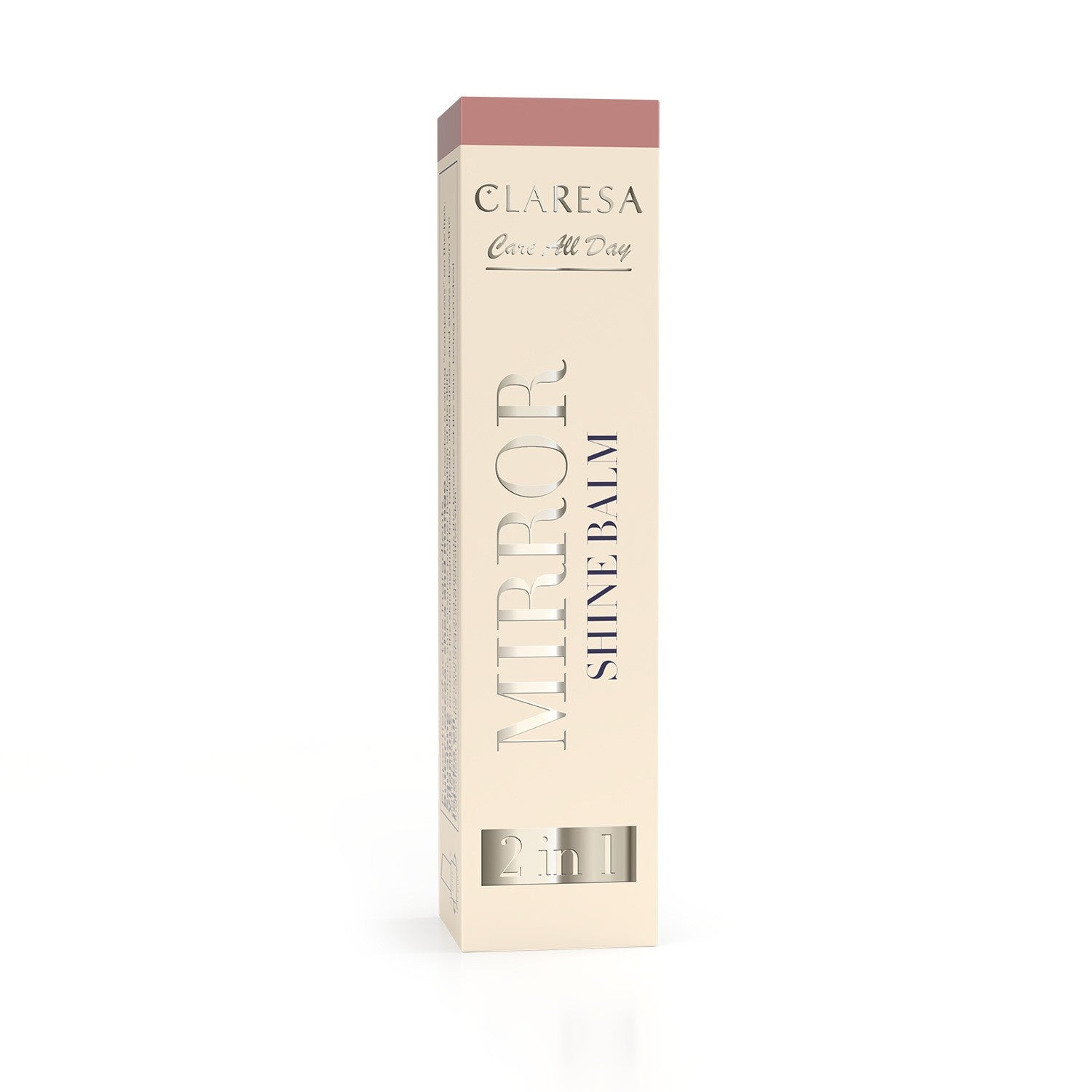 CLARESA Care All Day Mirror Shine Balm 2-in-1 Lip Gloss Stick Tea Time 3 g | Vaistine1.lt | WestPharmacy.eu