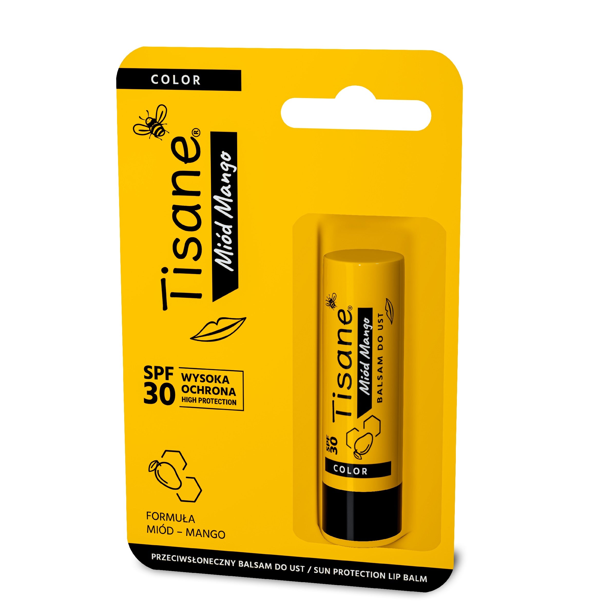 TISANE spalvotas lūpų dažai - Medaus mangas SPF 30 5,1 g | Vaistine1.lt | WestPharmacy.eu