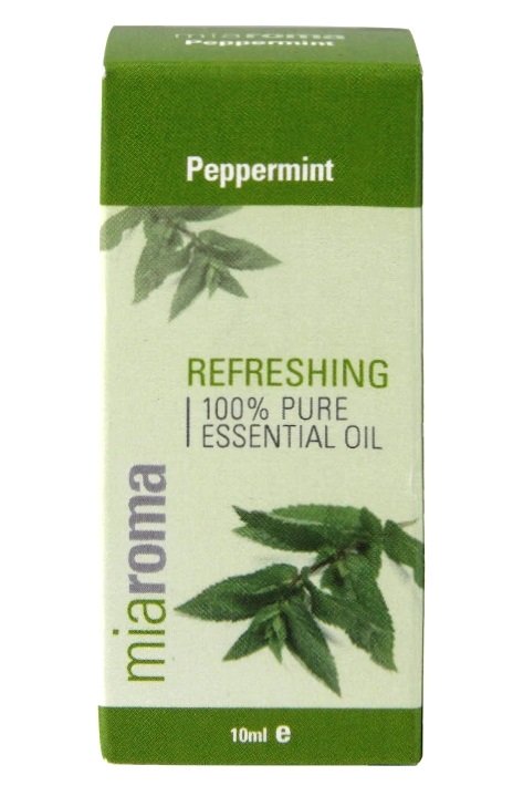 Miaroma Peppermint Pure Essential Oil - 10 ml. - Holland & Barrett