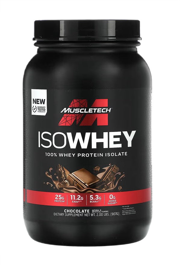 Iso Whey, Chocolate - 907g - MuscleTech