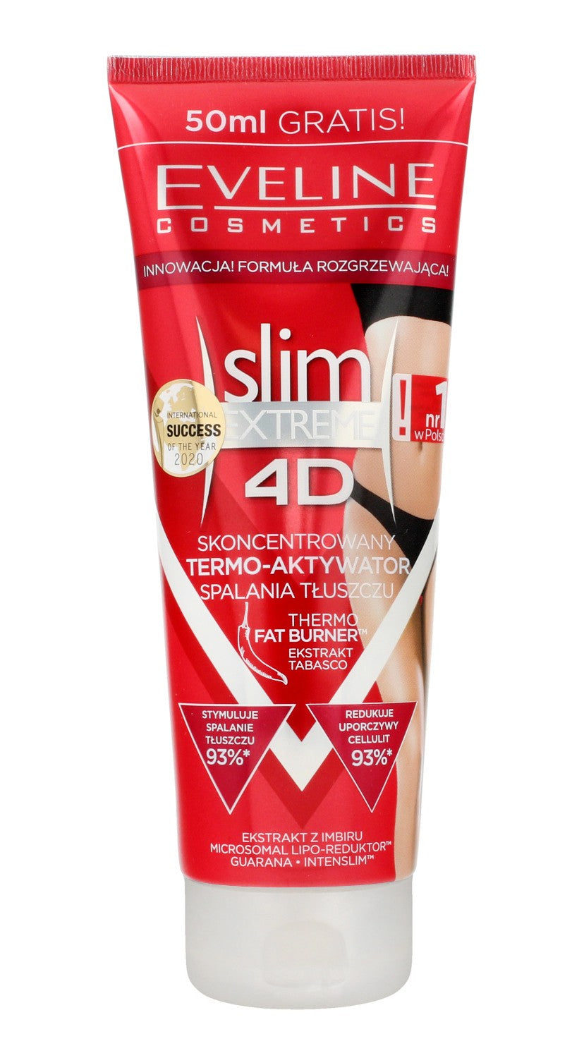 Eveline 3D slim EXTREME Thermoactive Anti-cellulite Slimming Serum | Vaistine1.lt | WestPharmacy.eu